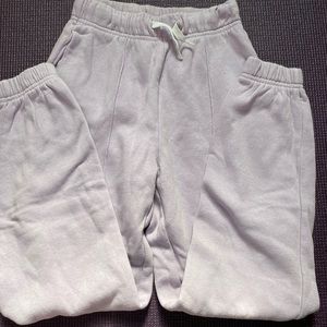 PURPLE 💜 H&M sweatpants kids size 12